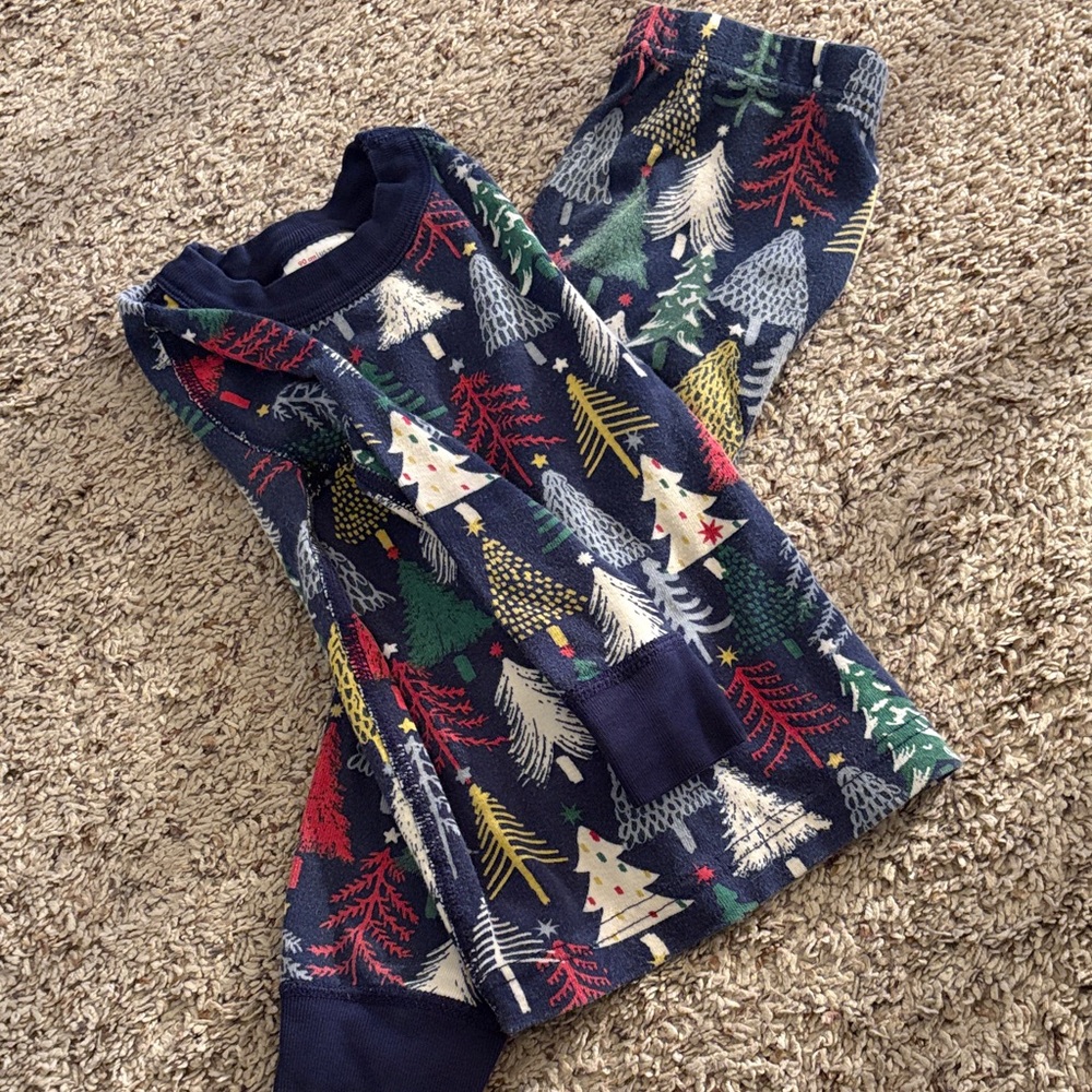 Hanna Andersson Navy Organic Cotton Pajamas